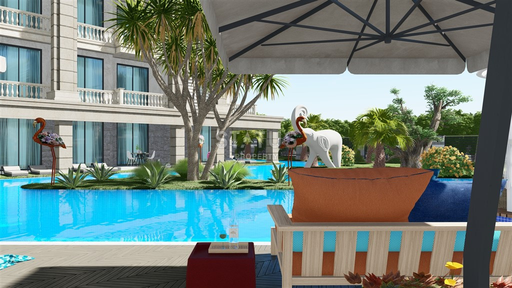 Luxurious residential complex 550m from the sea in Turkler. 53.5m2 - 122m2 фото 10