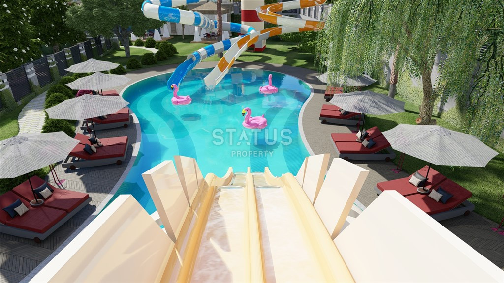 Luxurious residential complex 550m from the sea in Turkler. 53.5m2 - 122m2 фото 13