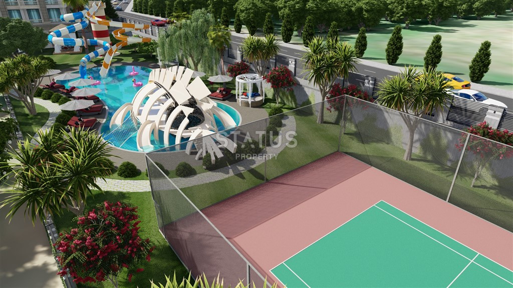 Luxurious residential complex 550m from the sea in Turkler. 53.5m2 - 122m2 фото 15
