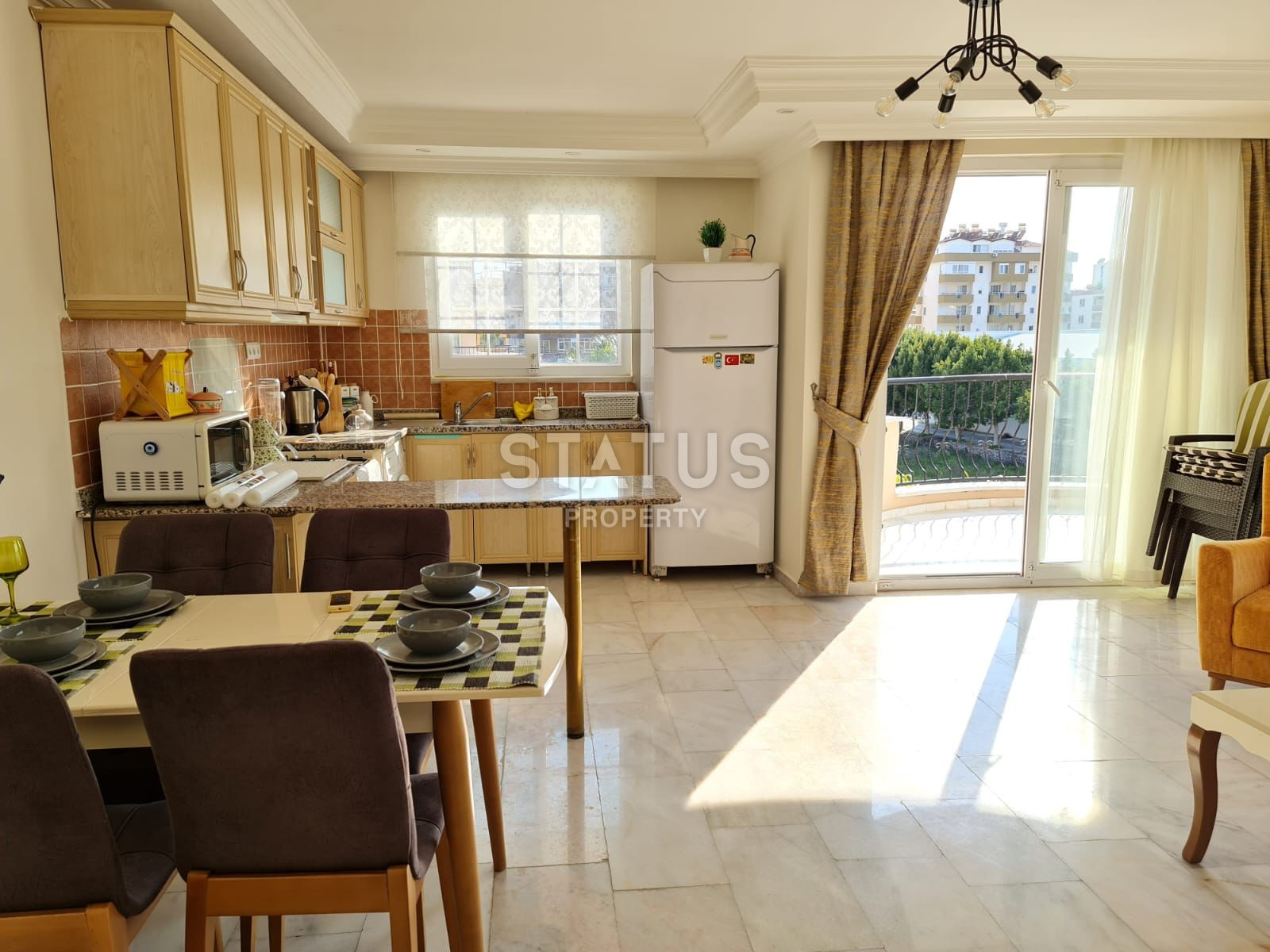 Трёхкомнатная меблированная квартира в 500м от моря в ОБА. 105м2 фото 6