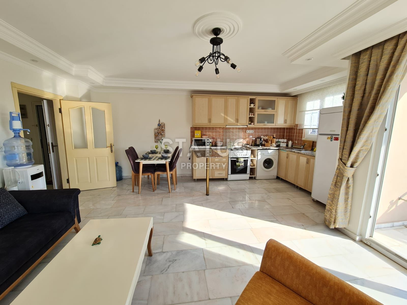 Трёхкомнатная меблированная квартира в 500м от моря в ОБА. 105м2 фото 10