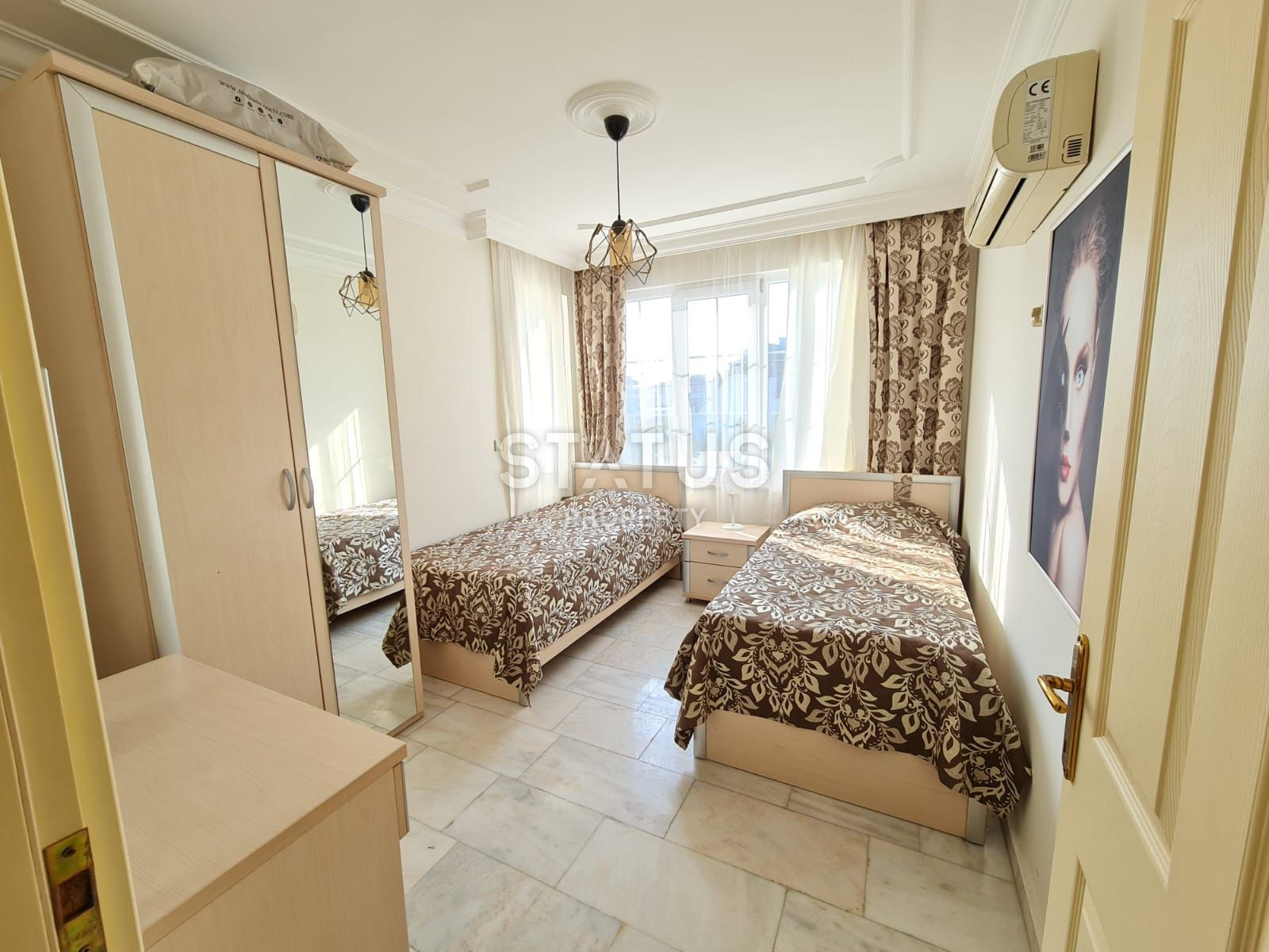 Трёхкомнатная меблированная квартира в 500м от моря в ОБА. 105м2 фото 13