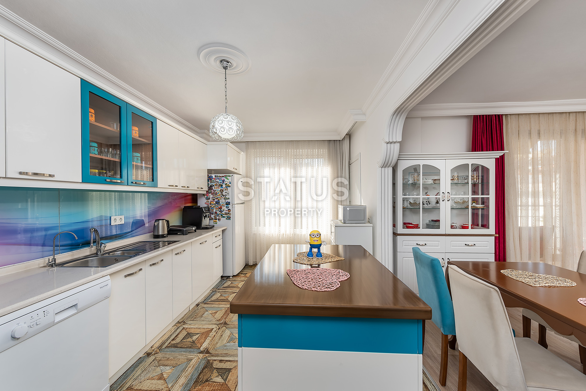 Двухкомнатная квартира в центре в 300м от пляжа Клеопатры, 70м2 фото 4