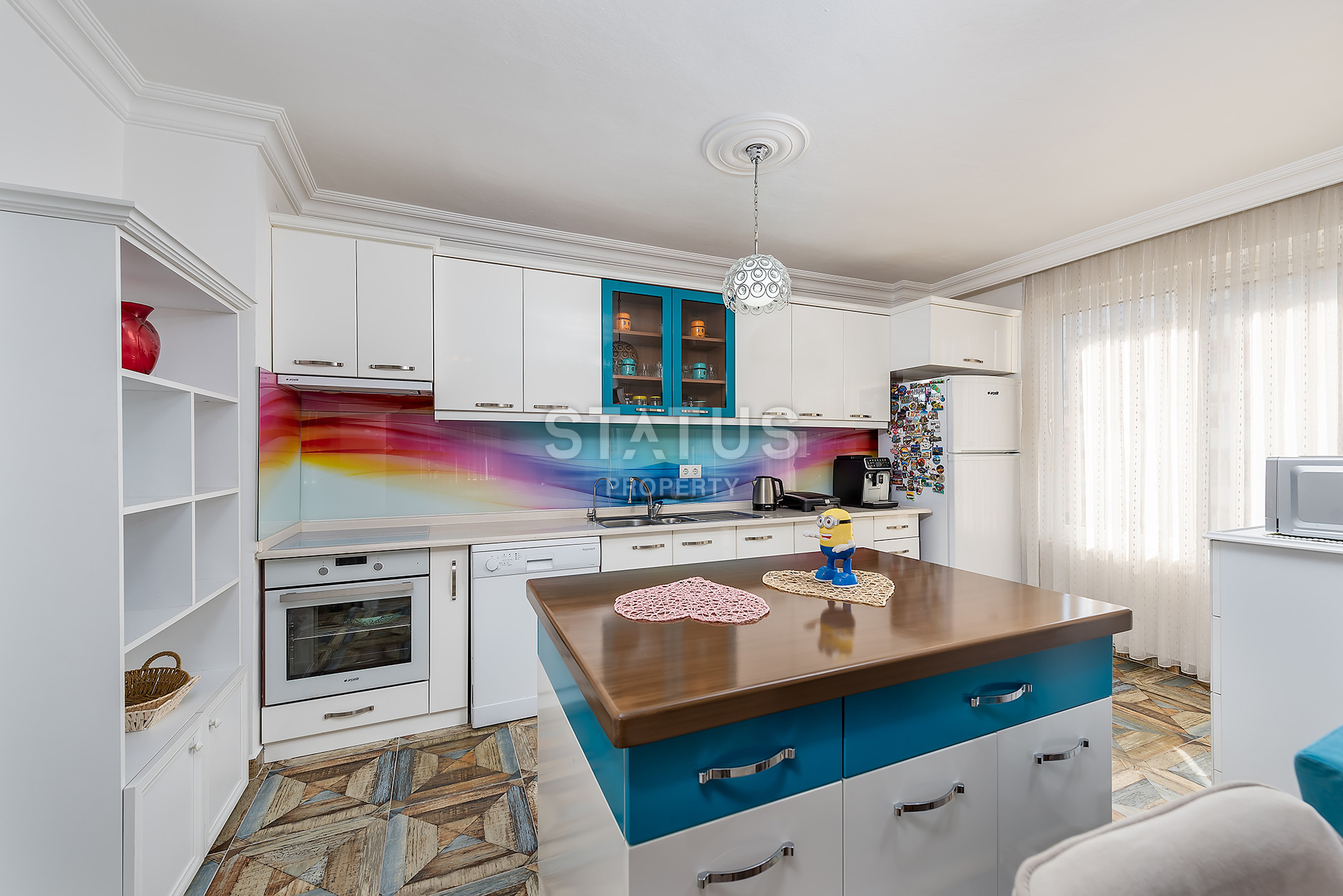 Двухкомнатная квартира в центре в 300м от пляжа Клеопатры, 70м2 фото 5