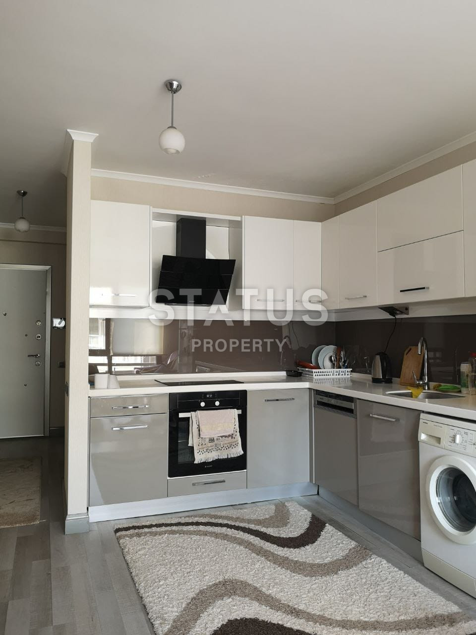 Двухкомнатная меблированная квартира в центре Аланьи пляж Клеопатры. 60м2 фото 5