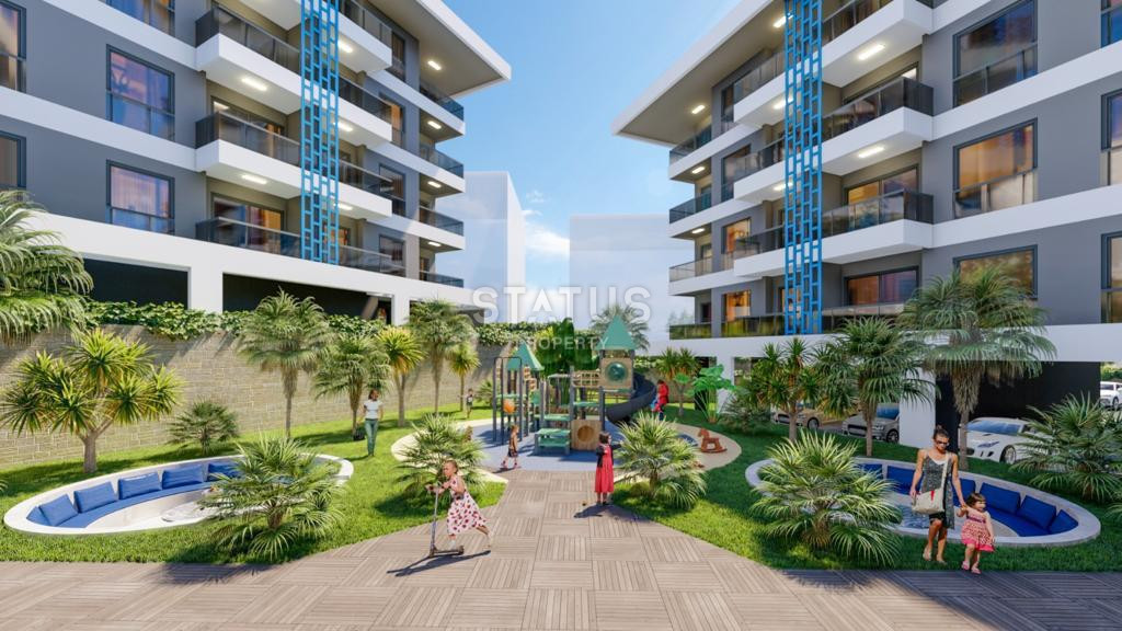 Several apartments 1+1 in a luxury complex 400m from the sea in Kestel. 65m2 фото 5