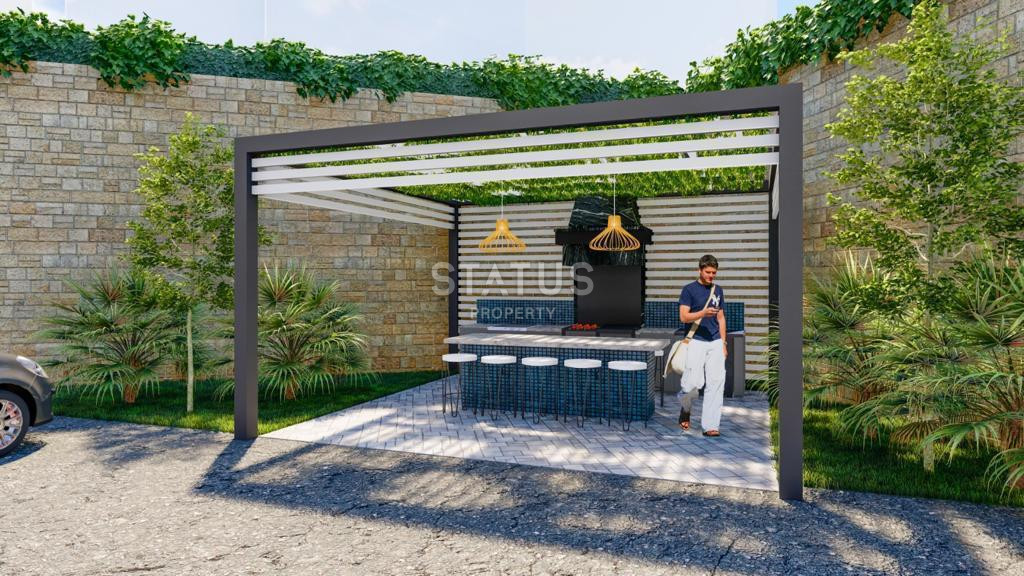 Several apartments 1+1 in a luxury complex 400m from the sea in Kestel. 65m2 фото 31