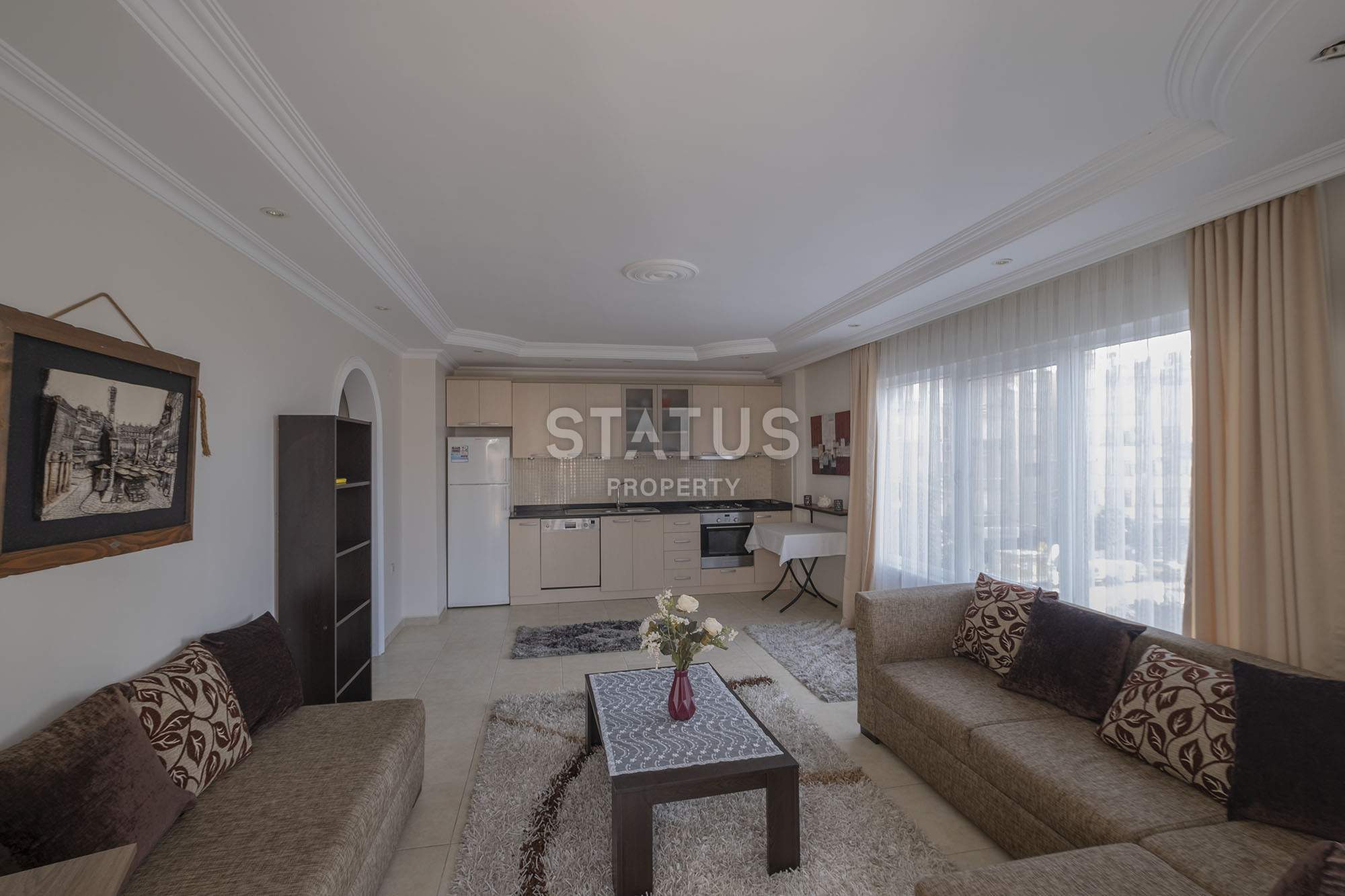 One bedroom apartment in Cikcilli area, 60m2 фото 3
