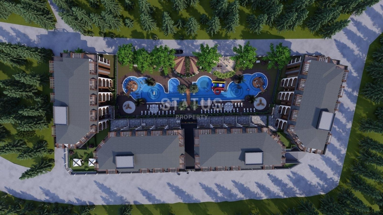 Апартаменты 1+1 от инвестора с выходом в сад в районе Инджекум, 63,5 м2 фото 5