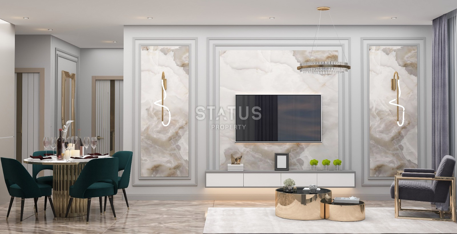 New investment option in Demirtas Alanya. 55m2 - 200m2 фото 46