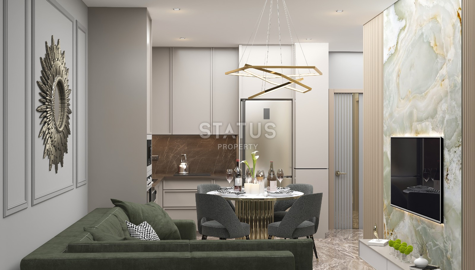 New investment option in Demirtas Alanya. 55m2 - 200m2 фото 47