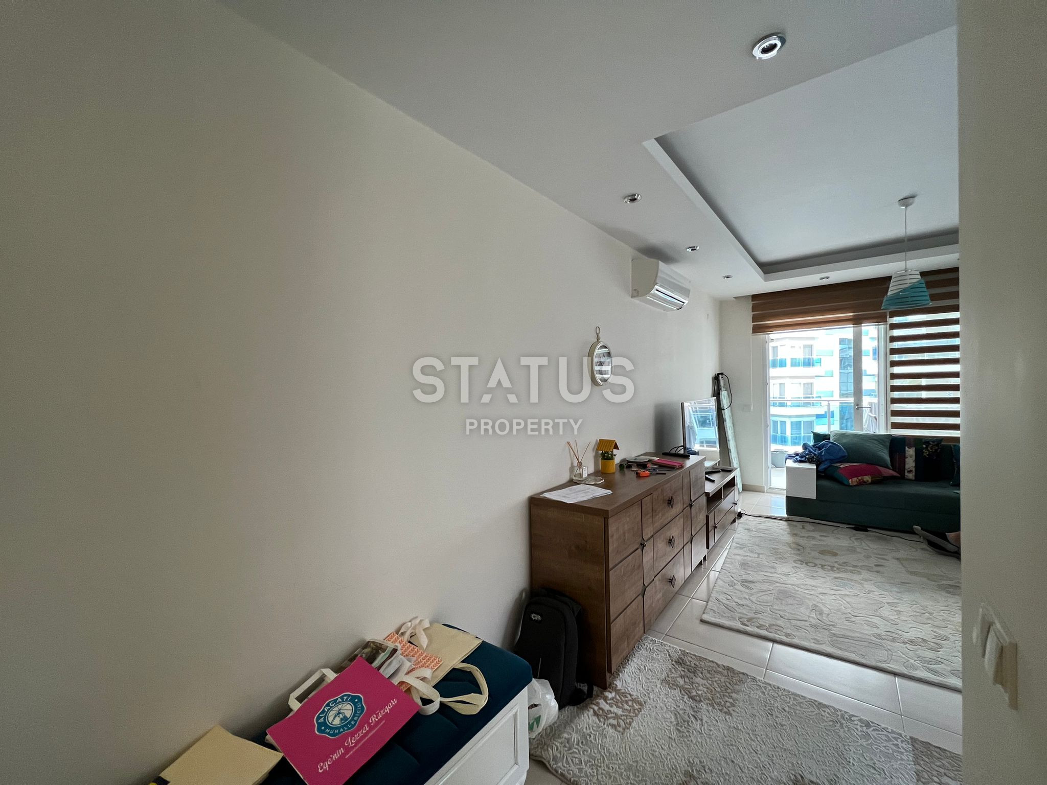 Двухкомнатная меблированная квартира в известном ЖК с отельной инфраструктурой в Джикджилли. 60м2 фото 4