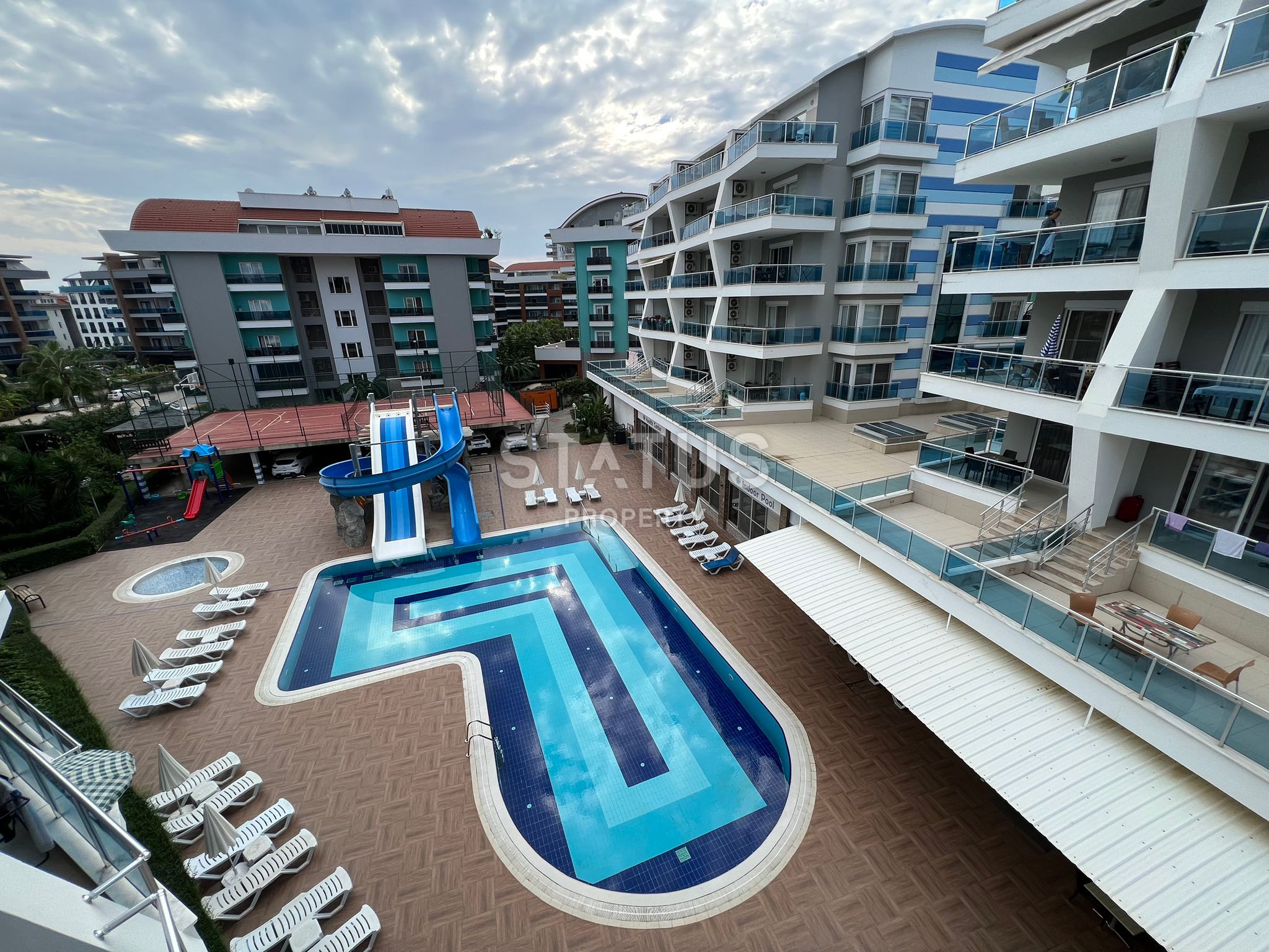 Двухкомнатная меблированная квартира в известном ЖК с отельной инфраструктурой в Джикджилли. 60м2 фото 13