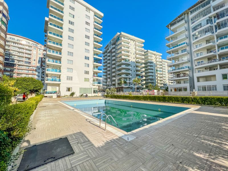 Трёхкомнатная квартира с панорамными видами в Махмутларе, 115 м2 фото 18