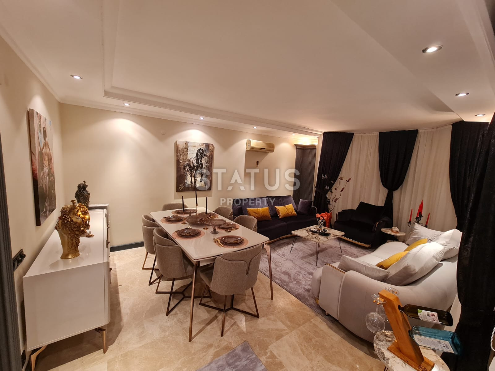 Cozy duplex 4+1 in the open area of Cikcili. 170m2 фото 3