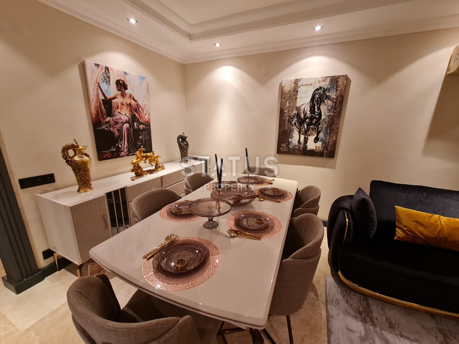 Cozy duplex 4+1 in the open area of Cikcili. 170m2 фото 4