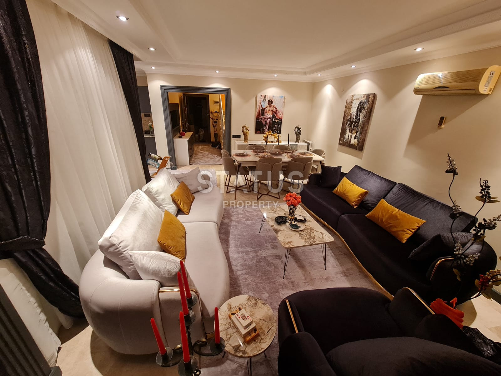 Cozy duplex 4+1 in the open area of Cikcili. 170m2 фото 5