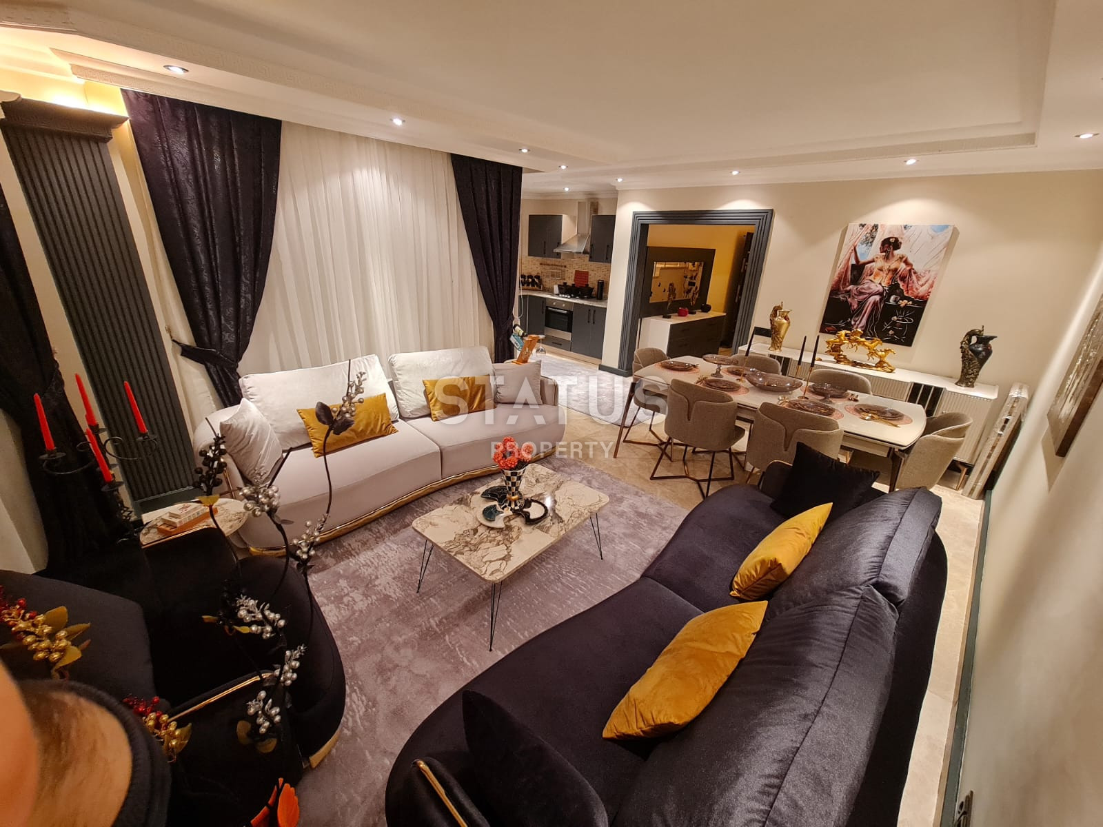 Cozy duplex 4+1 in the open area of Cikcili. 170m2 фото 6