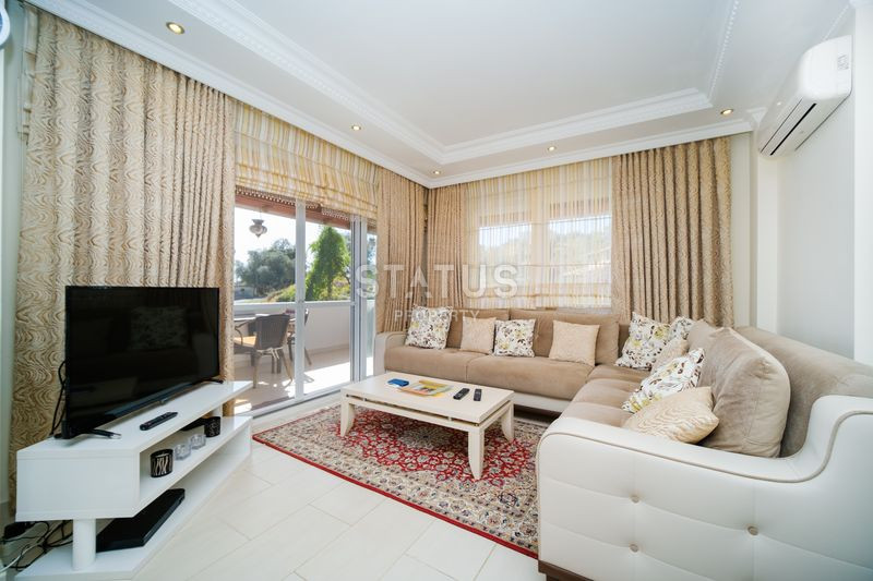 Меблированный дуплекс 3+1 в центральном районе с видом на море, 180 м2 фото 11