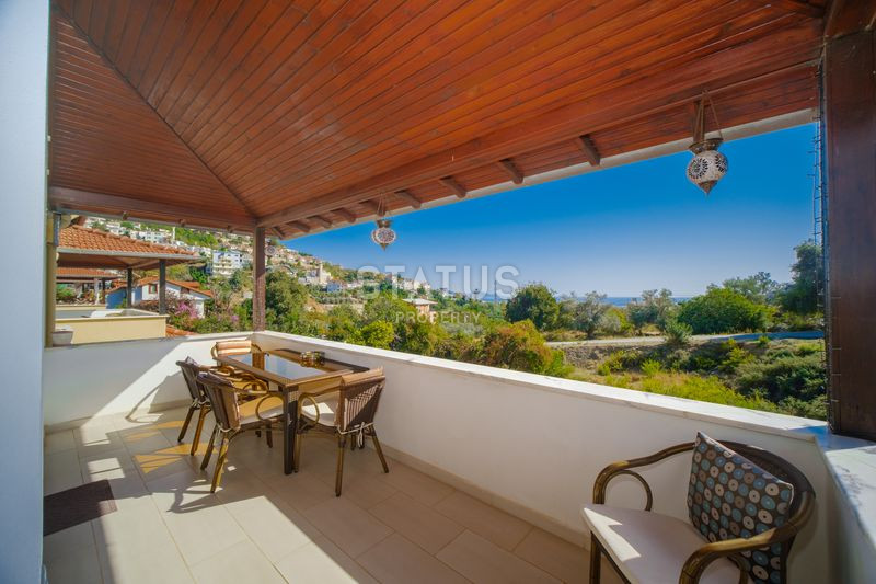 Меблированный дуплекс 3+1 в центральном районе с видом на море, 180 м2 фото 13