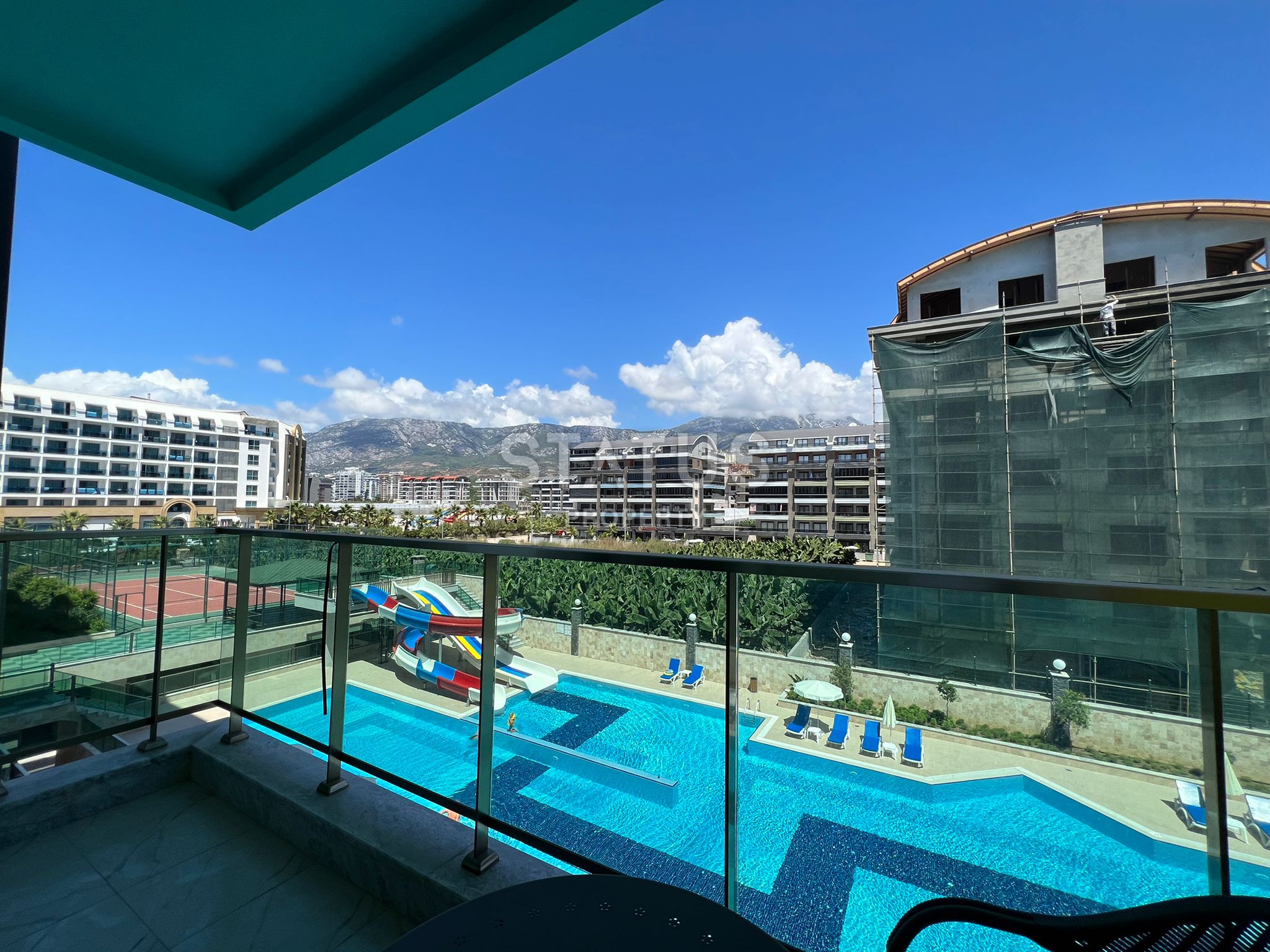 One-bedroom furnished apartment 100m from the sea in Kargicak. 53m2 фото 7