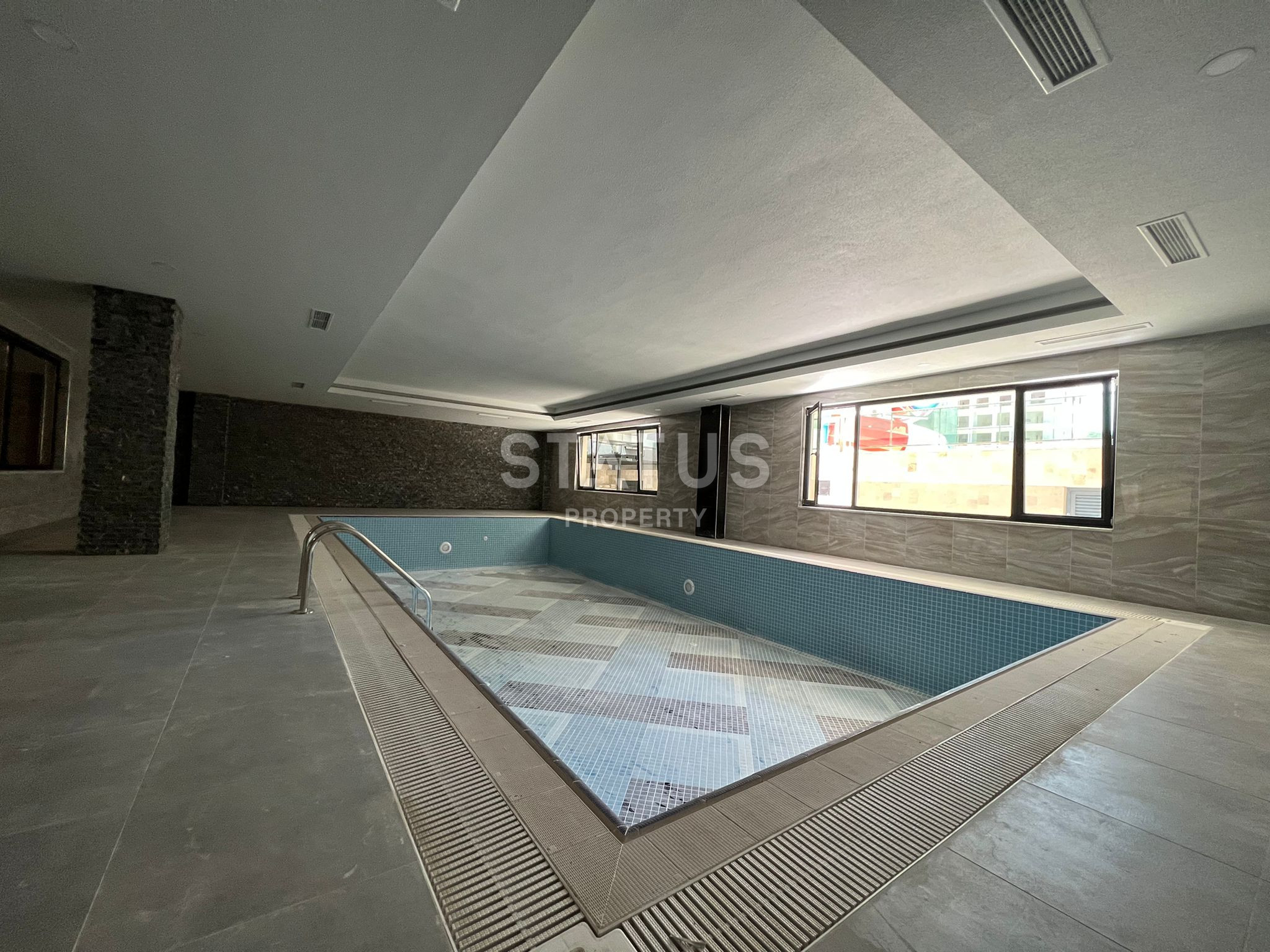 One-bedroom furnished apartment 100m from the sea in Kargicak. 53m2 фото 13