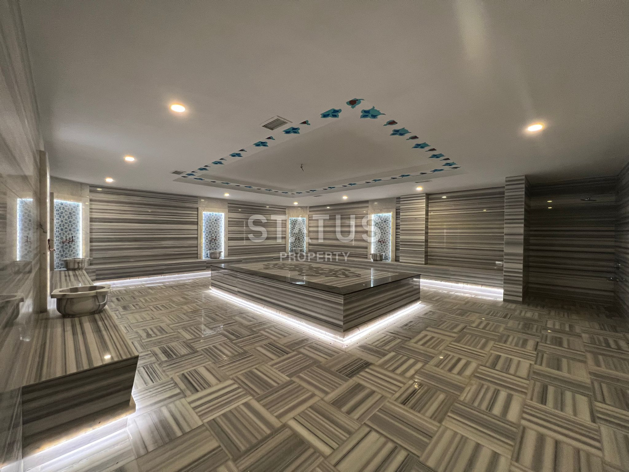 One-bedroom furnished apartment 100m from the sea in Kargicak. 53m2 фото 14