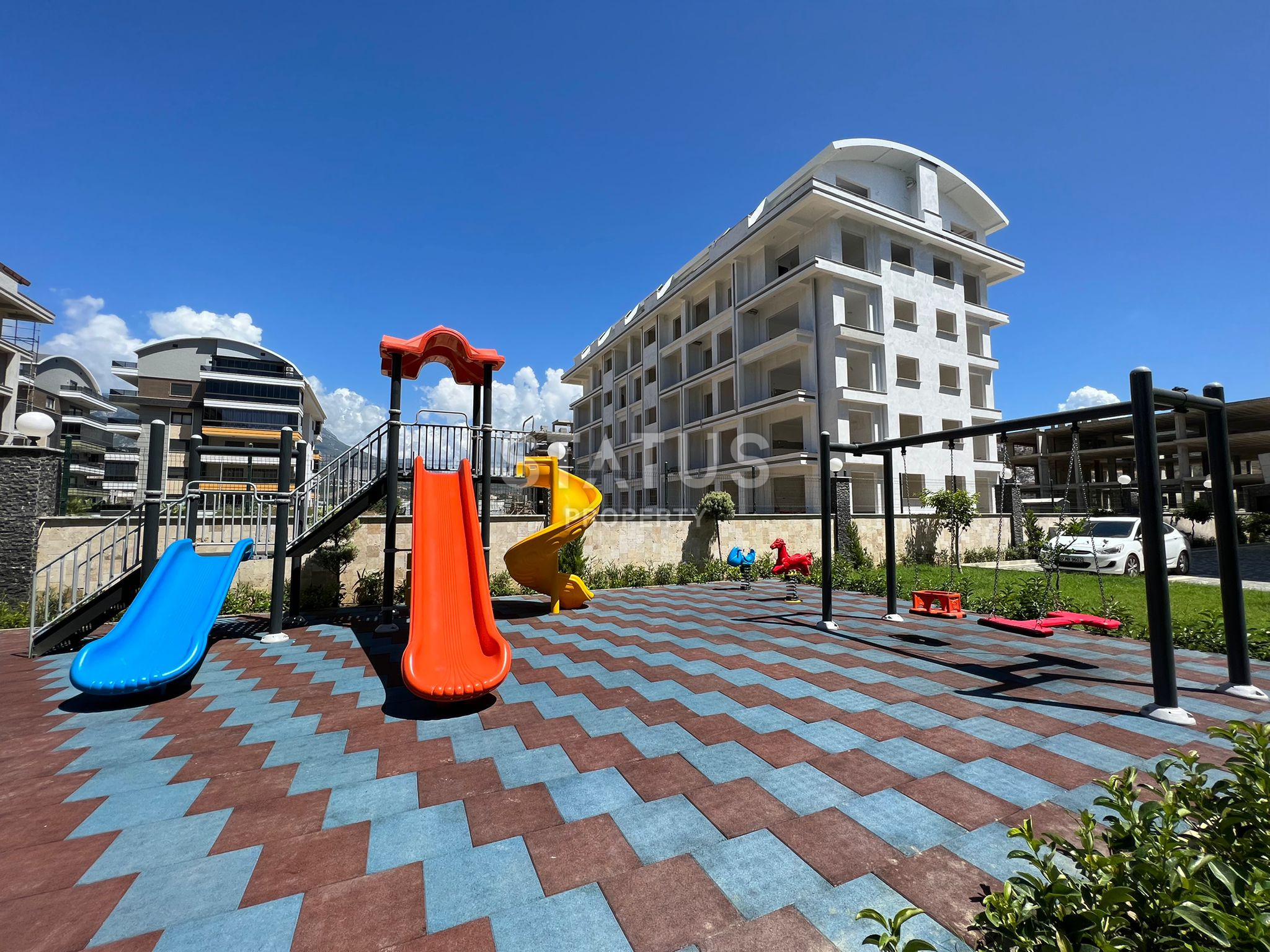 One-bedroom furnished apartment 100m from the sea in Kargicak. 53m2 фото 19