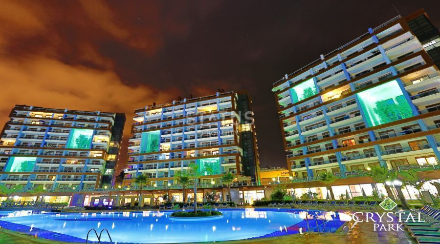 Двухкомнатная квартира в комплексе отельного типа в Джикджилли. 70м2 фото 15