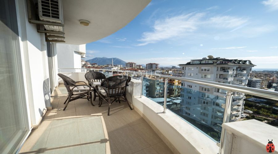 Трёхкомнатная квартира с видом на море в масштабном ЖК в Джикджилли. 110м2 фото 27