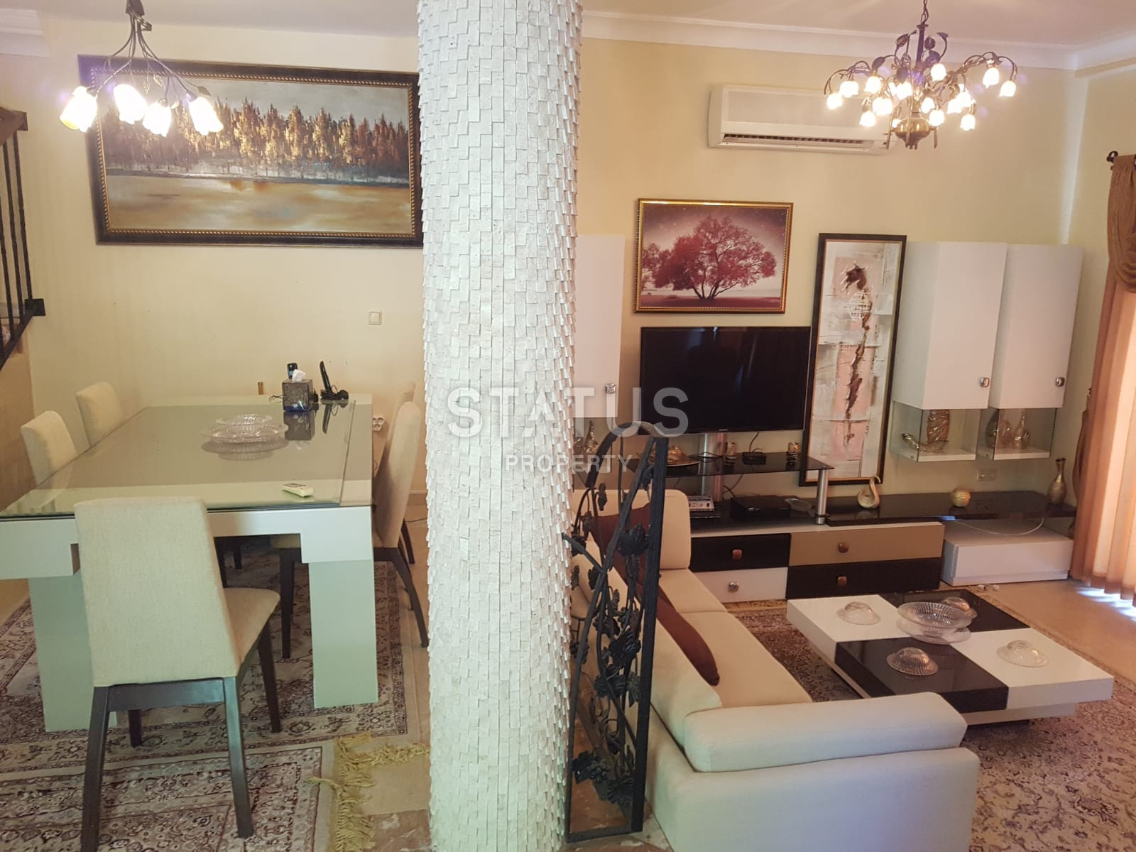 Двухэтажная вилла 3+1 под ключ в легендарном ЖК в спокойном районе Каргыджак. 190м2 фото 13