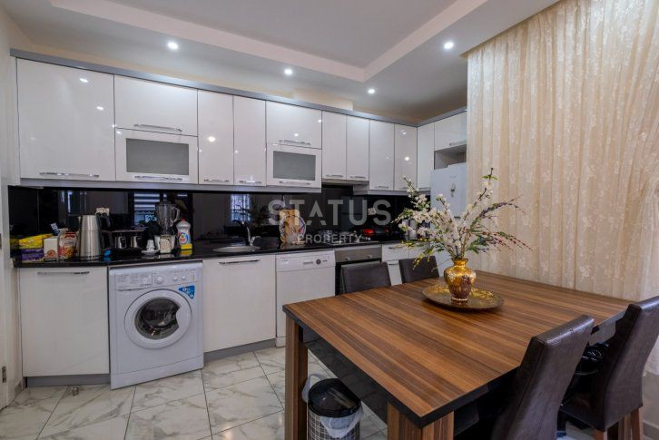 Трехкомнатная квартира в центре Алании рядом с пляжем Клеопатры, 120 м2 фото 4