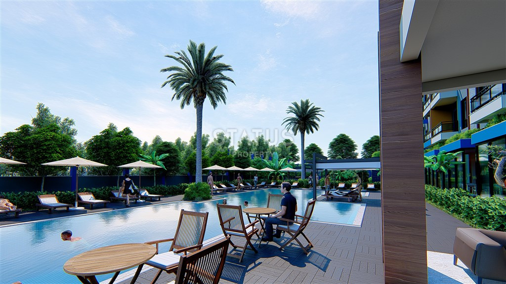 Квартира 1+1 в районе Махмутлар 55м2 фото 8