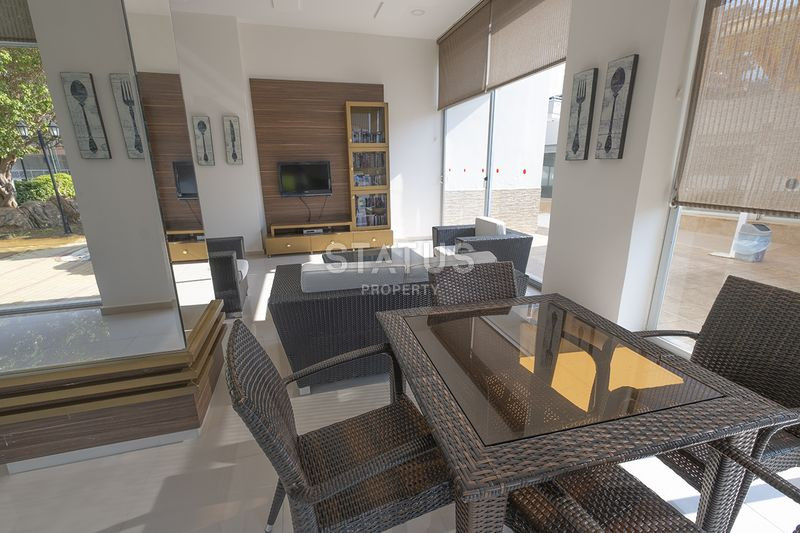 Меблированная квартира в комплексе с инфраструктурой в Джикджилли. 100м2 фото 21