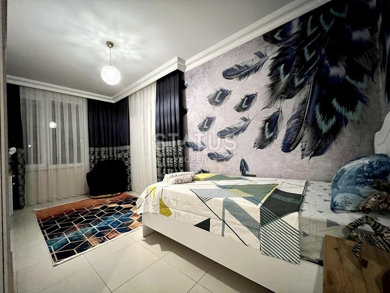 Трёхкомнатная квартира в 200м от моря в Махмутларе. 120м2 фото 14