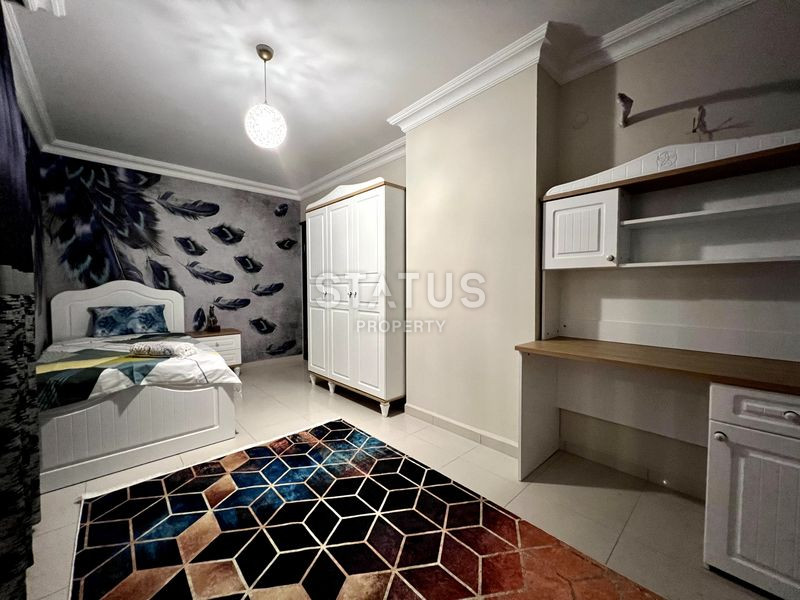 Трёхкомнатная квартира в 200м от моря в Махмутларе. 120м2 фото 15