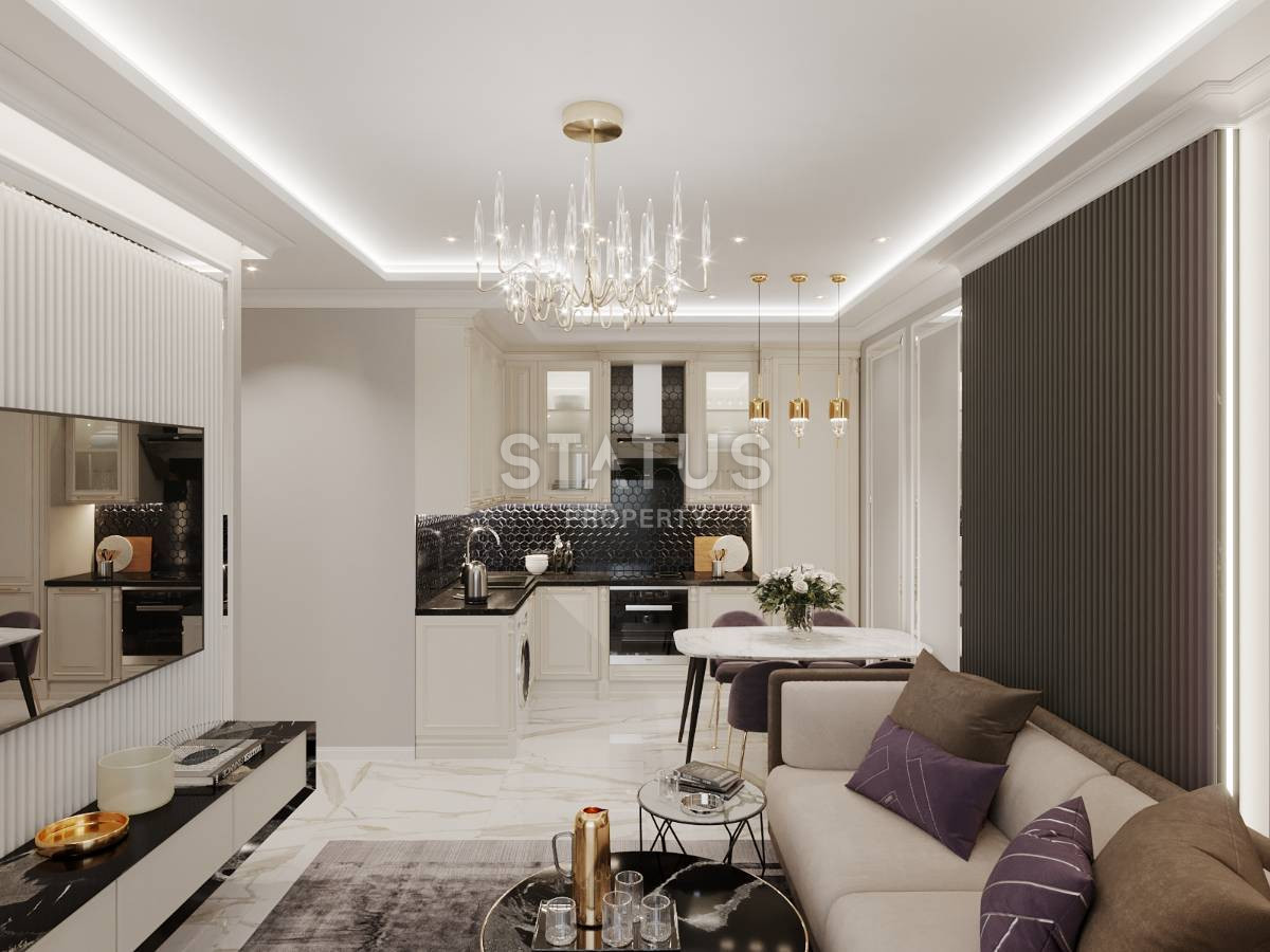 Двухкомнатная квартира в новом доме в Махмутларе. 60м2 фото 7