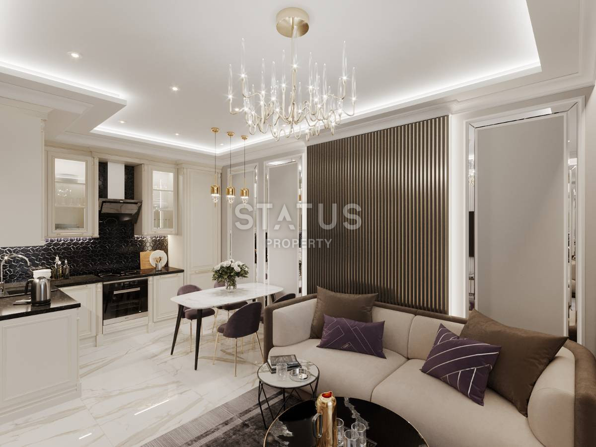 Двухкомнатная квартира в новом доме в Махмутларе. 60м2 фото 9