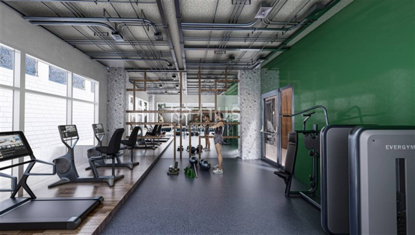 Двухкомнатная квартира в новом доме в Махмутларе. 60м2 фото 21