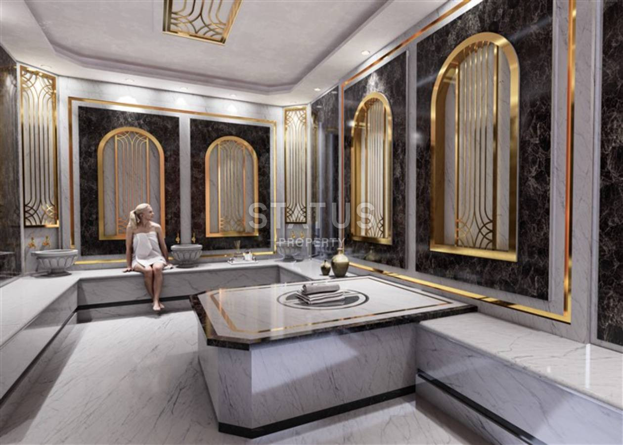 Двухкомнатная квартира в новом доме в Махмутларе. 60м2 фото 22