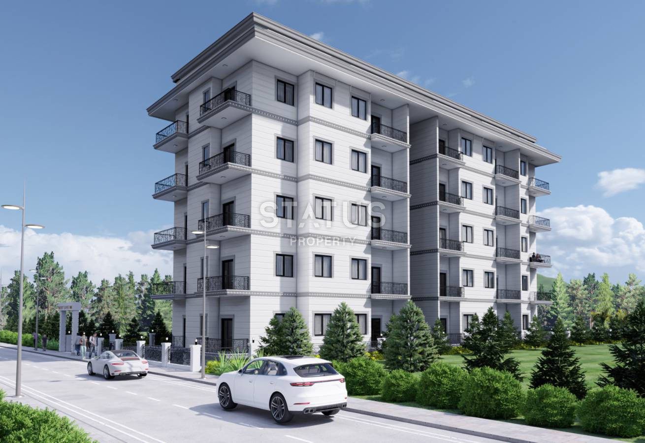 Двухкомнатная квартира в новом доме в Махмутларе. 60м2 фото 25