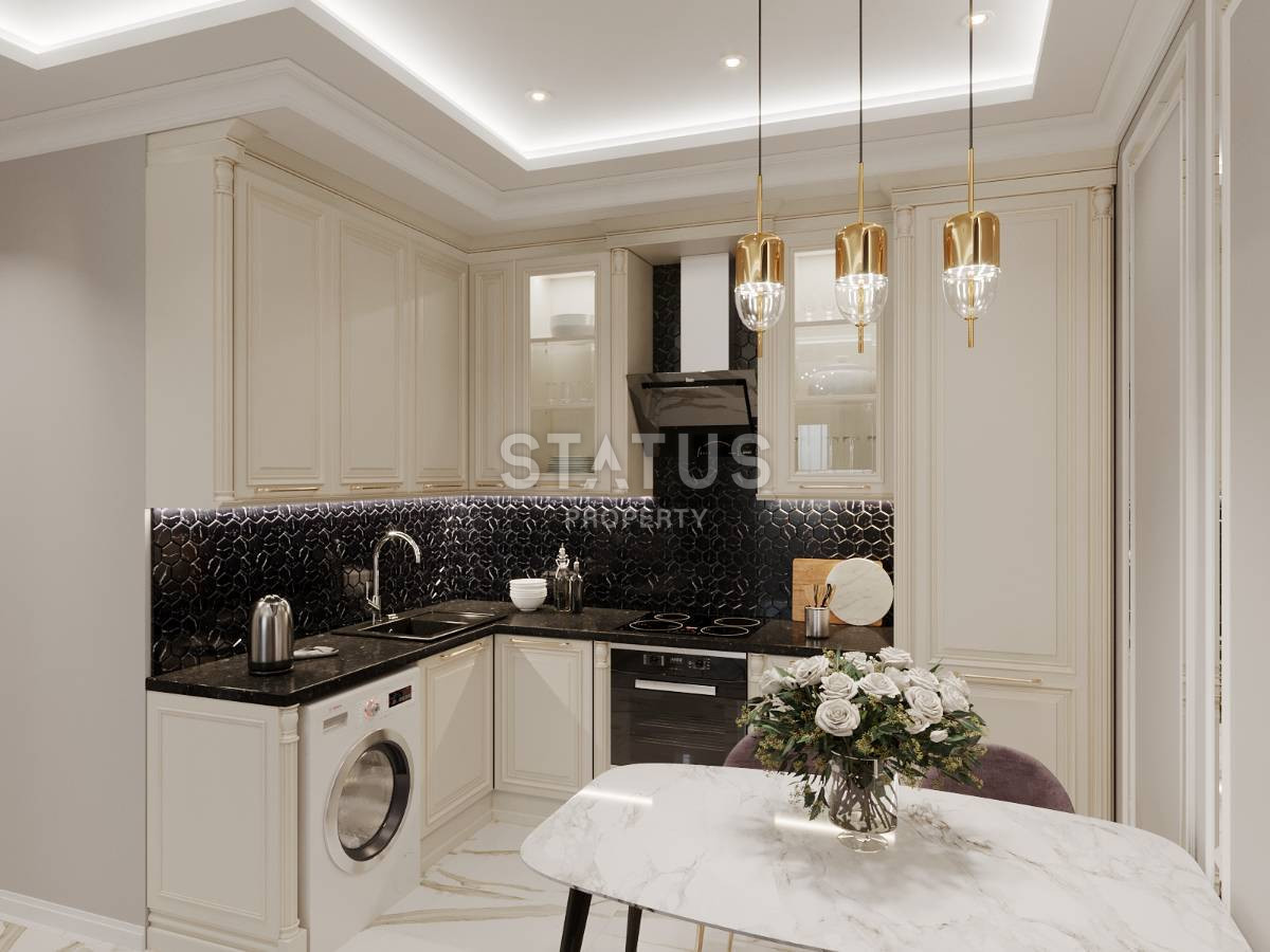 Двухкомнатная квартира в новом доме в Махмутларе. 60м2 фото 28