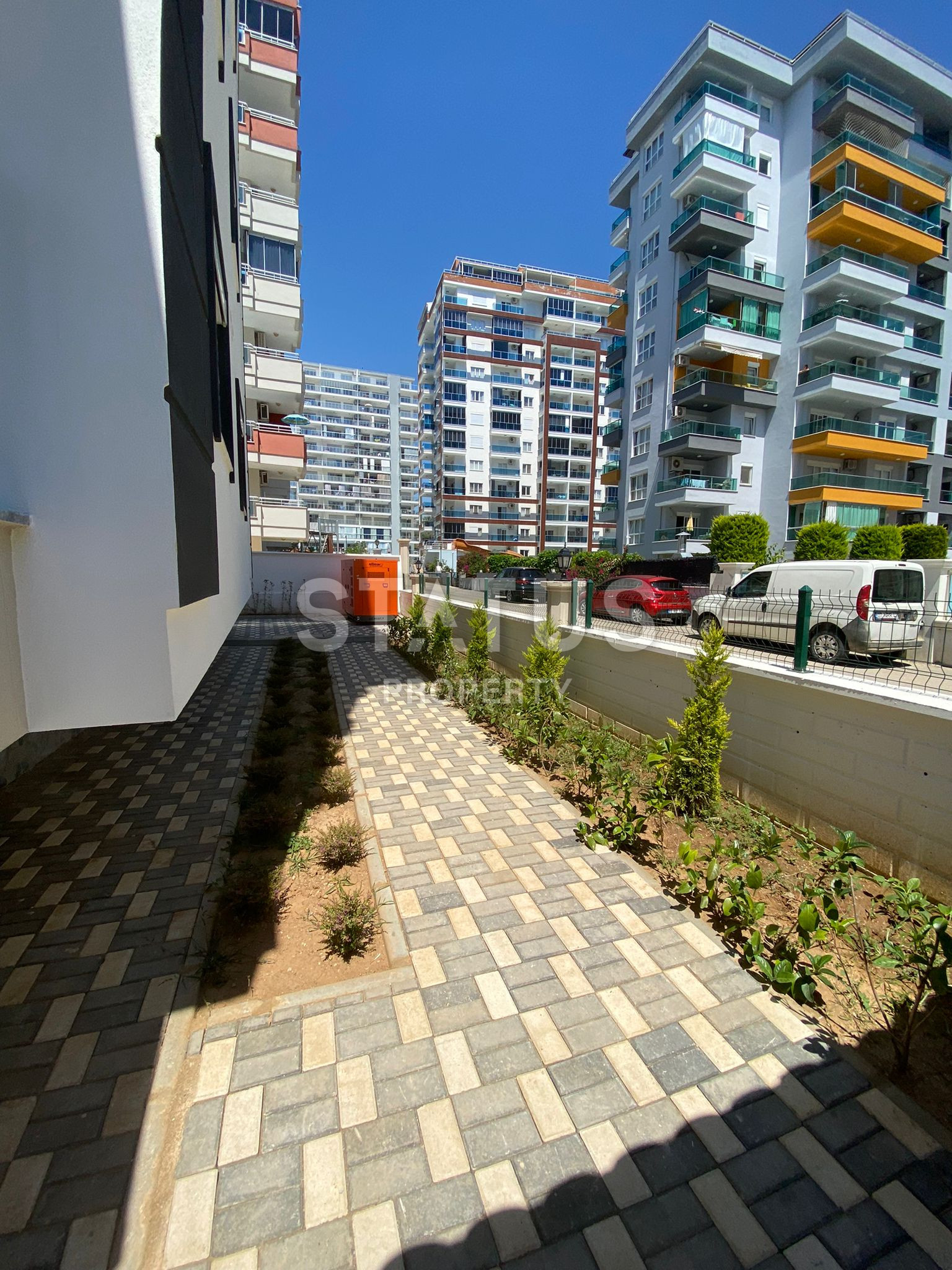 Новая квартира в комплексе с 400м от моря в Махмутларе. 55м2 фото 3