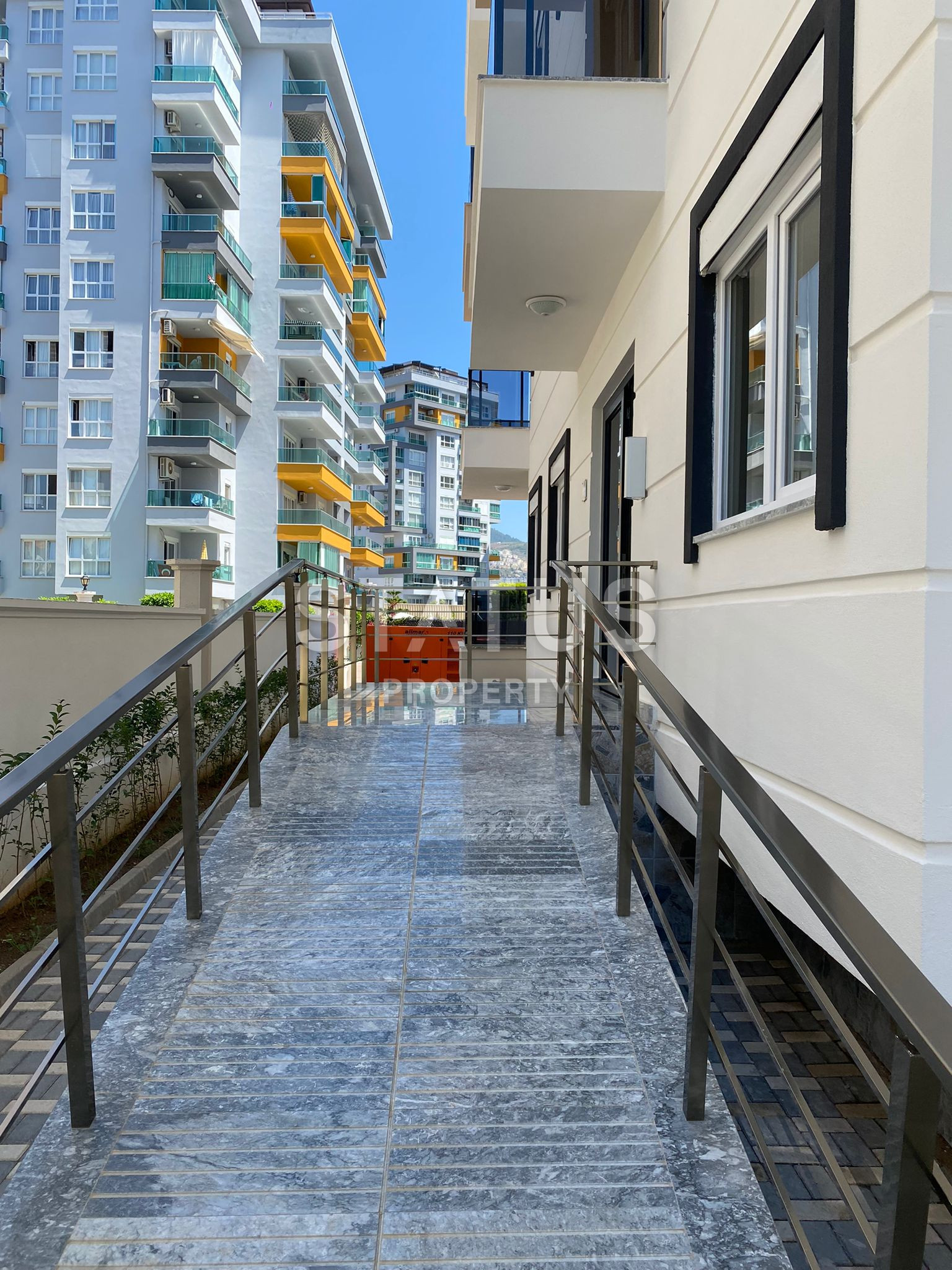 Новая квартира в комплексе с 400м от моря в Махмутларе. 55м2 фото 4