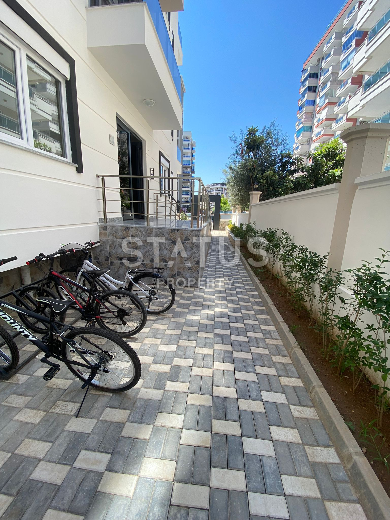 Новая квартира в комплексе с 400м от моря в Махмутларе. 55м2 фото 5