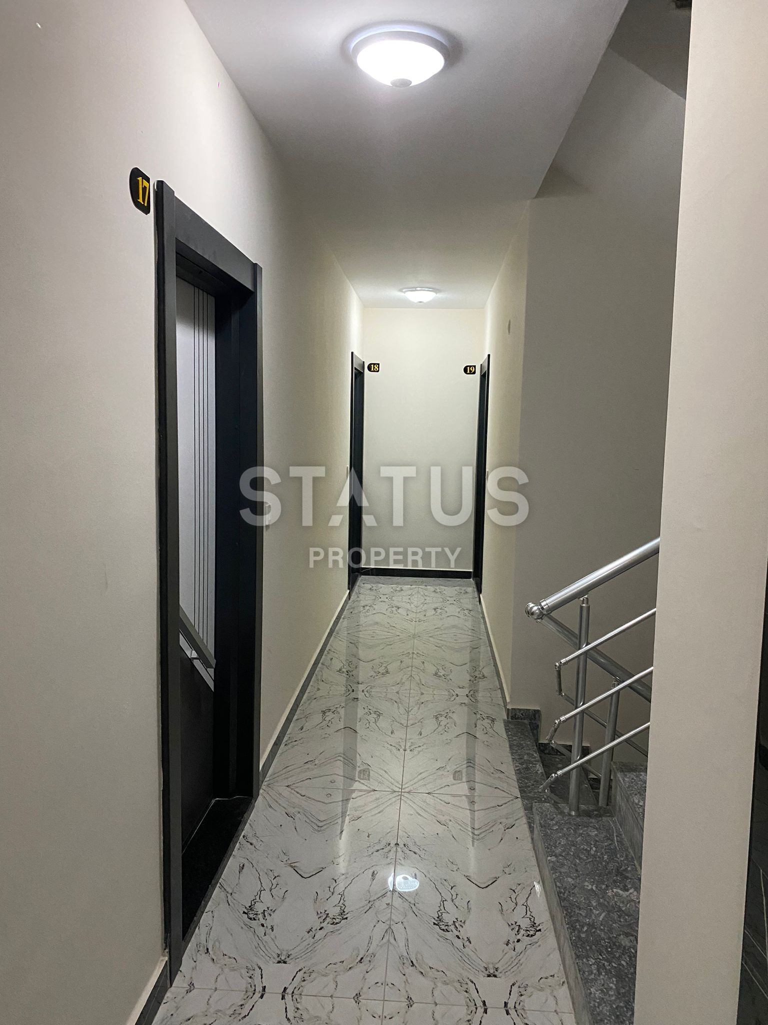 Новая квартира в комплексе с 400м от моря в Махмутларе. 55м2 фото 10