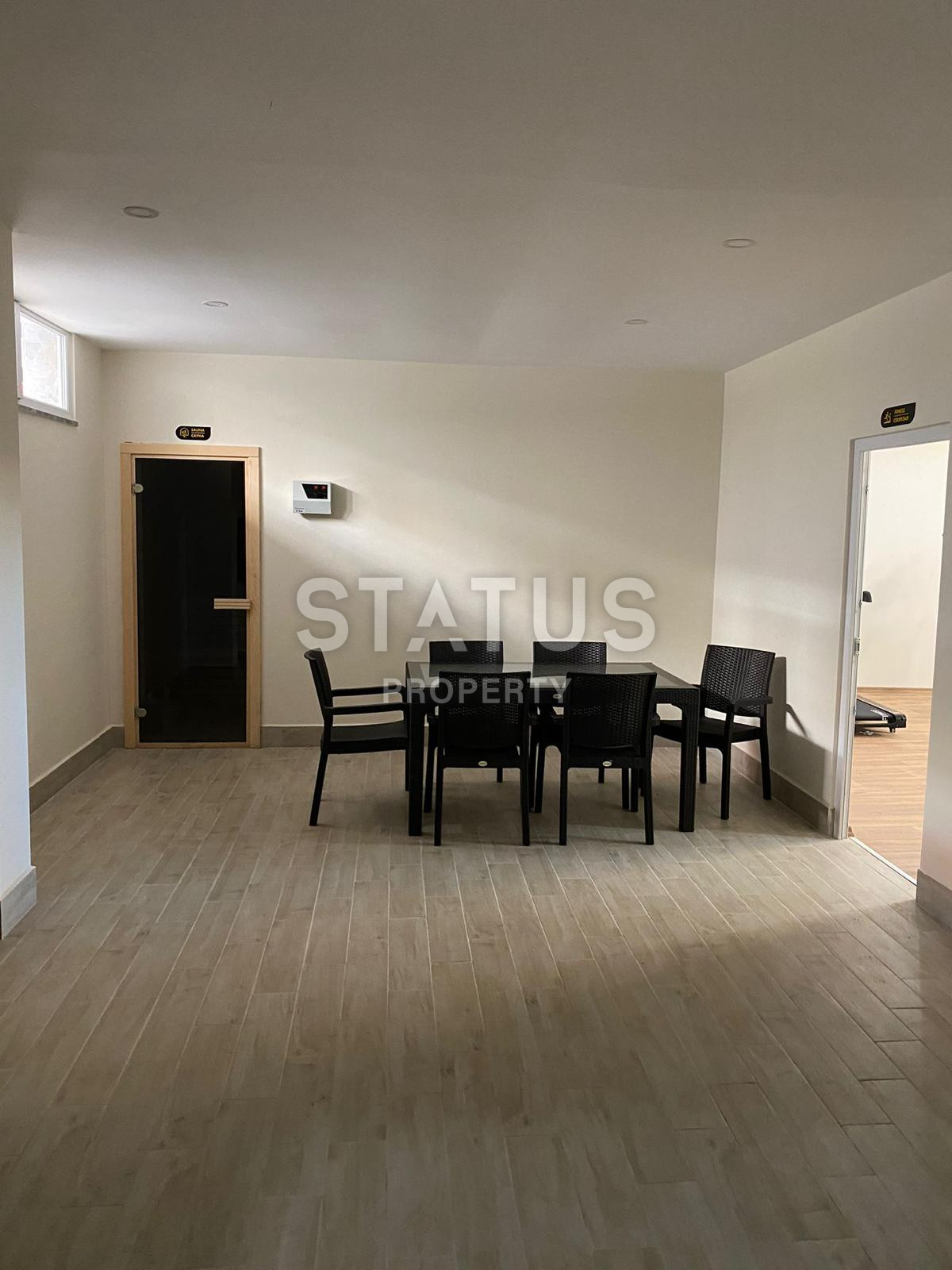 Новая квартира в комплексе с 400м от моря в Махмутларе. 55м2 фото 13