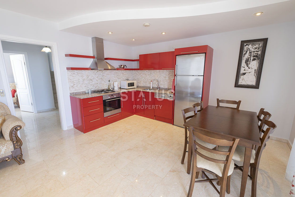 Четырехкомнатная двухуровневая вилла с видом на море в районе Конаклы, 120м2 фото 5