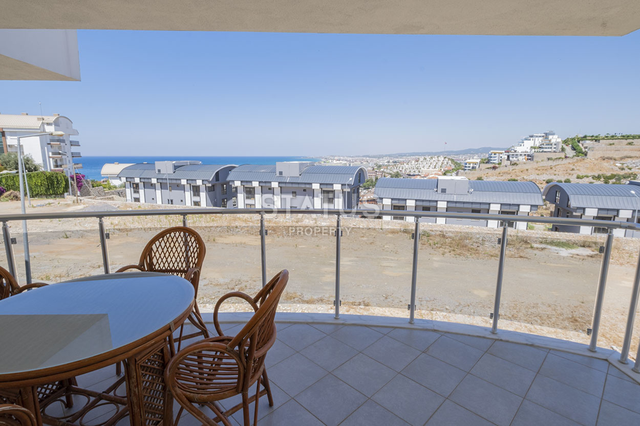 Четырехкомнатная двухуровневая вилла с видом на море в районе Конаклы, 120м2 фото 20