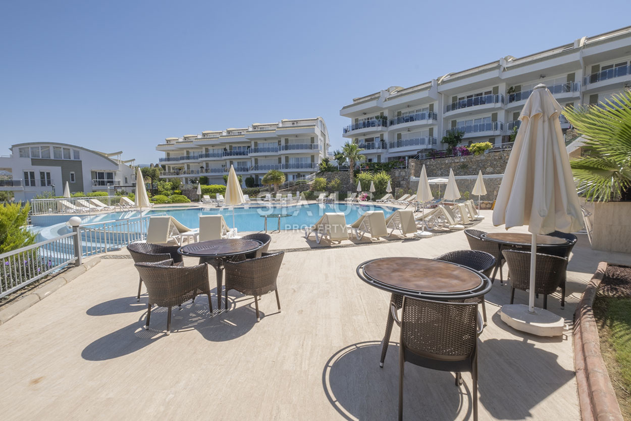 Четырехкомнатная двухуровневая вилла с видом на море в районе Конаклы, 120м2 фото 23